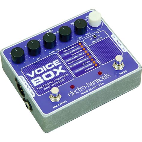 electro harmonix voice box power supply|harmony box for singing.